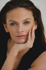 0.77ct Lab Diamond Round and Baguette Eternity Band