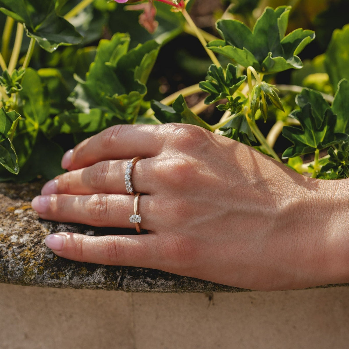 Natural Diamond .50ct Eternity Ring in 18ct Gold