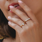 18ct Gold .50ct Oval Solitaire Lab Diamond Ring