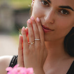 18ct Gold .50ct Oval Solitaire Lab Diamond Ring