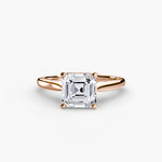Cathedral Setting Solitaire Ring