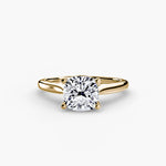 Cathedral Setting Solitaire Ring