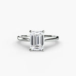 Cathedral Setting Solitaire Ring