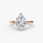 Cathedral Setting Solitaire Ring