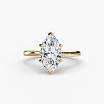 Cathedral Setting Solitaire Ring