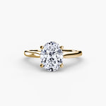 Cathedral Setting Solitaire Ring