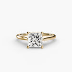 Cathedral Setting Solitaire Ring