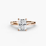 Cathedral Setting Solitaire Ring