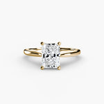 Cathedral Setting Solitaire Ring