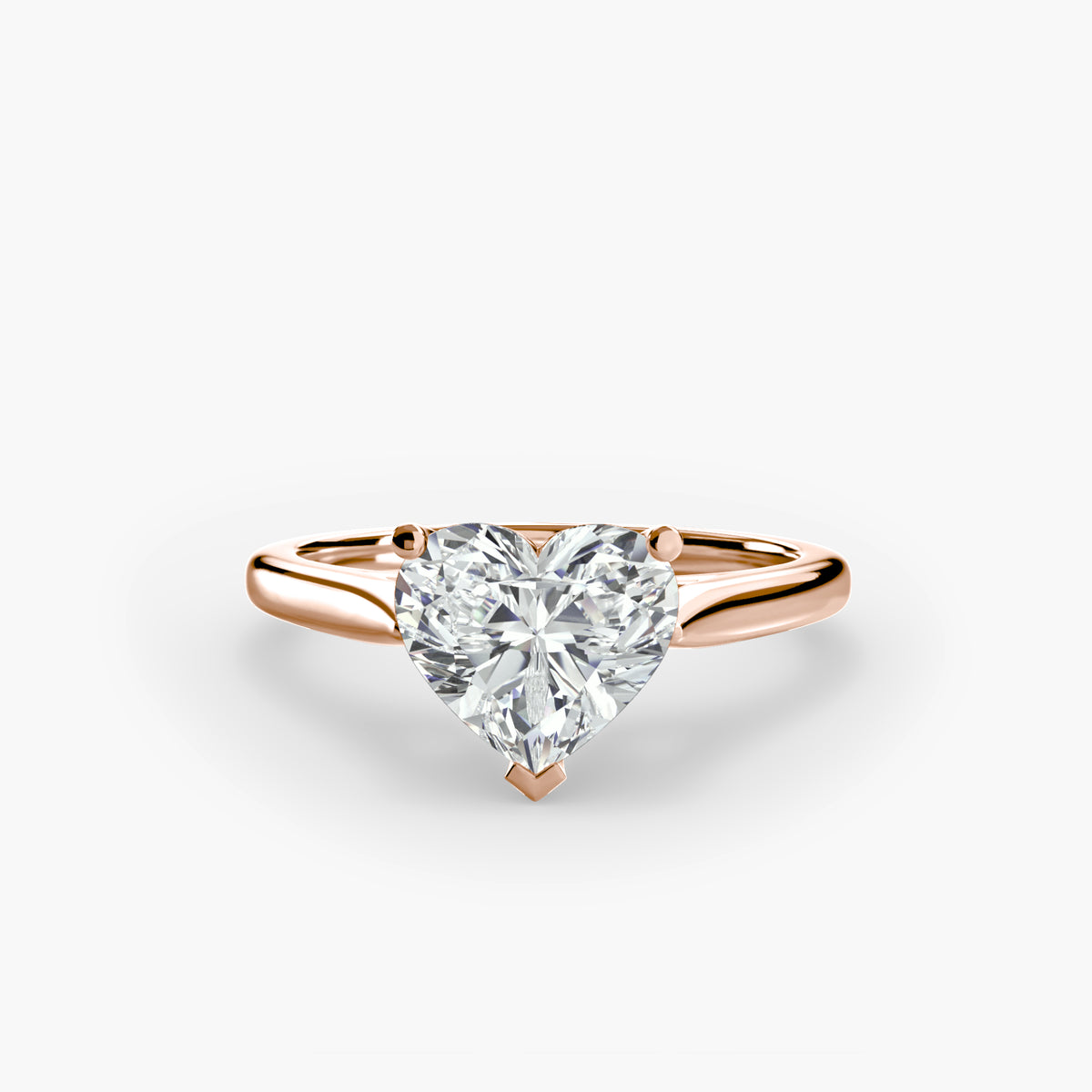 Cathedral Setting Solitaire Ring