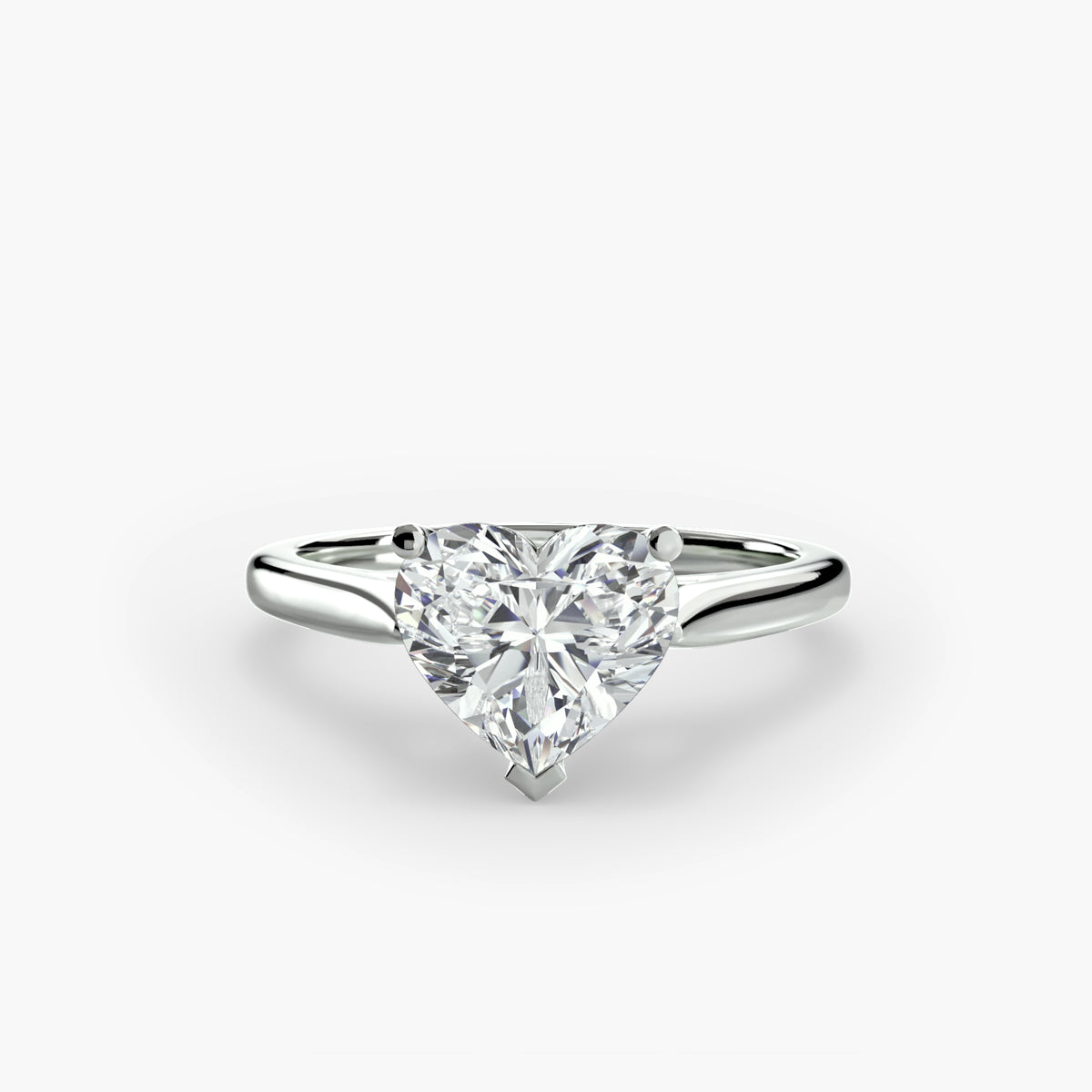 Cathedral Setting Solitaire Ring