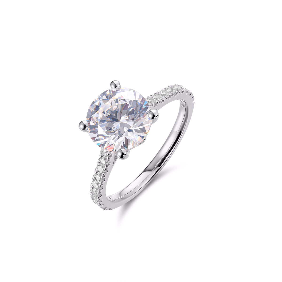 3.15ct Round Solitaire Engagement ring