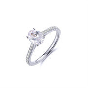 1.15ct Oval Solitaire Engagement ring