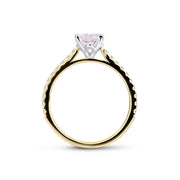 1.65ct Oval Solitaire Engagement ring