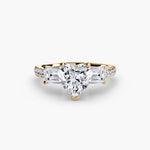 Trilogy with Emerald Diamond sides