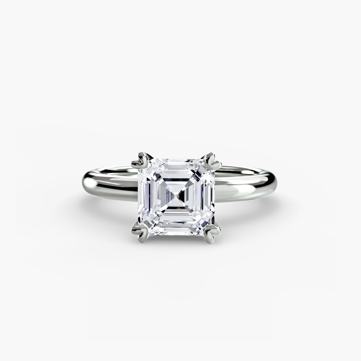 Butterfly Claw Solitaire Ring