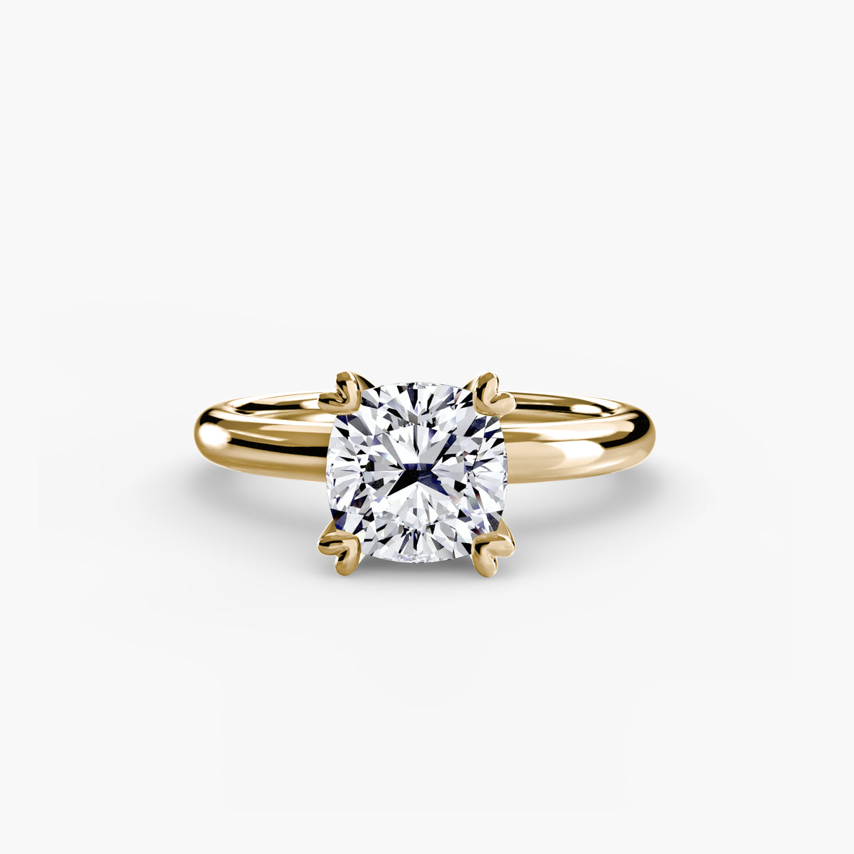 Butterfly Claw Solitaire Ring