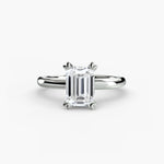Butterfly Claw Solitaire Ring