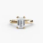 Butterfly Claw Solitaire Ring