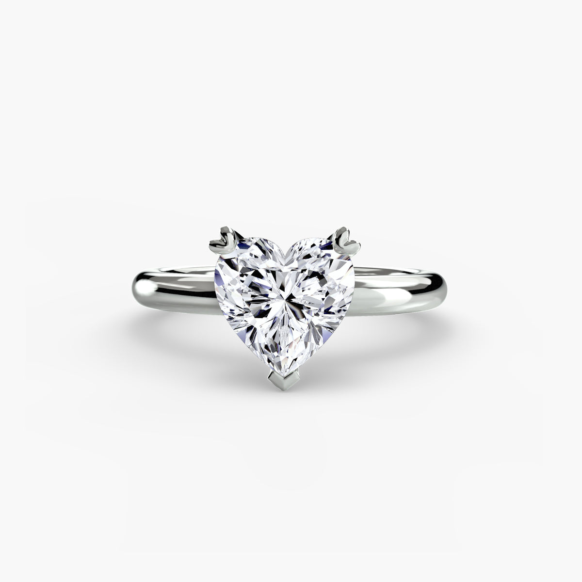 Butterfly Claw Solitaire Ring
