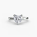 Butterfly Claw Solitaire Ring