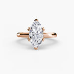 Butterfly Claw Solitaire Ring