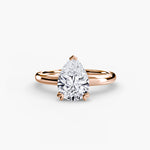 Butterfly Claw Solitaire Ring