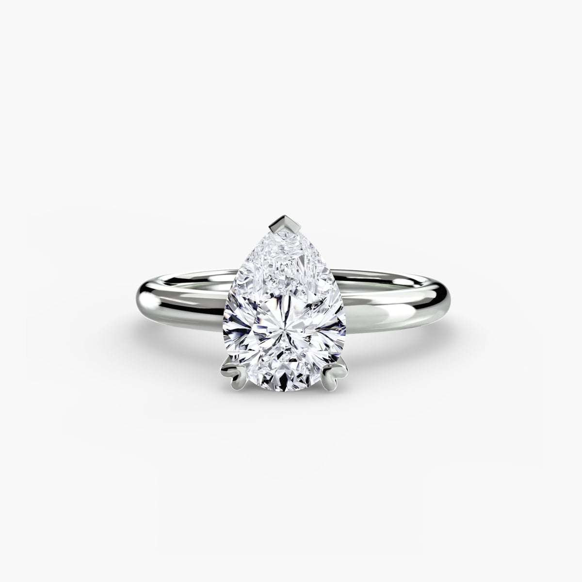 Butterfly Claw Solitaire Ring