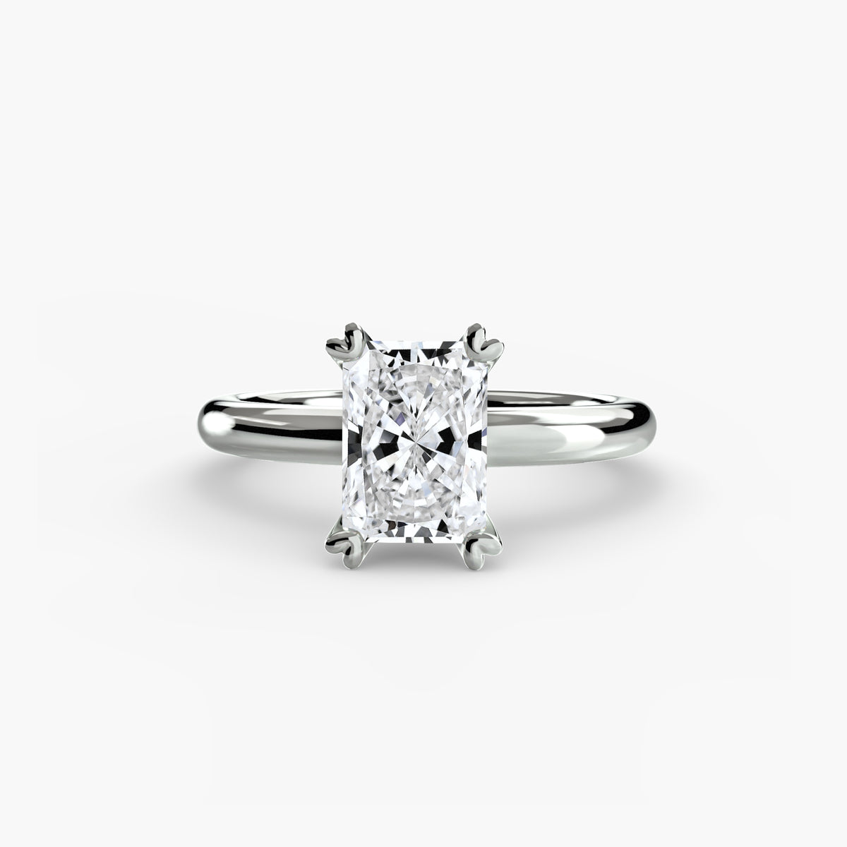 Butterfly Claw Solitaire Ring