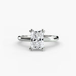 Butterfly Claw Solitaire Ring
