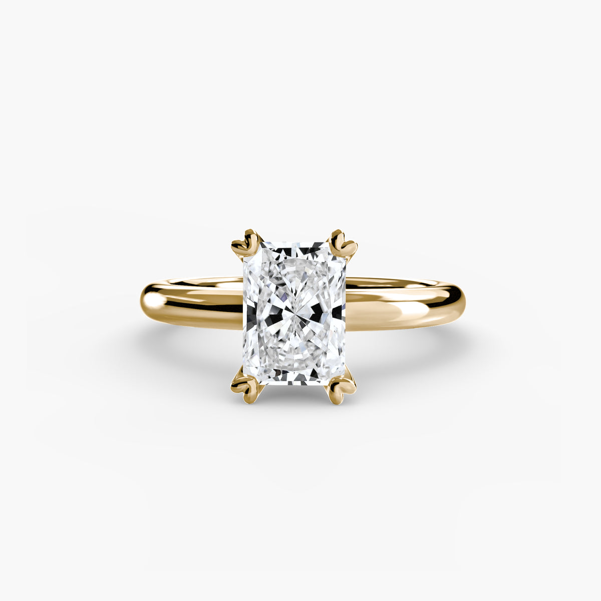 Butterfly Claw Solitaire Ring
