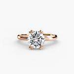 Butterfly Claw Solitaire Ring