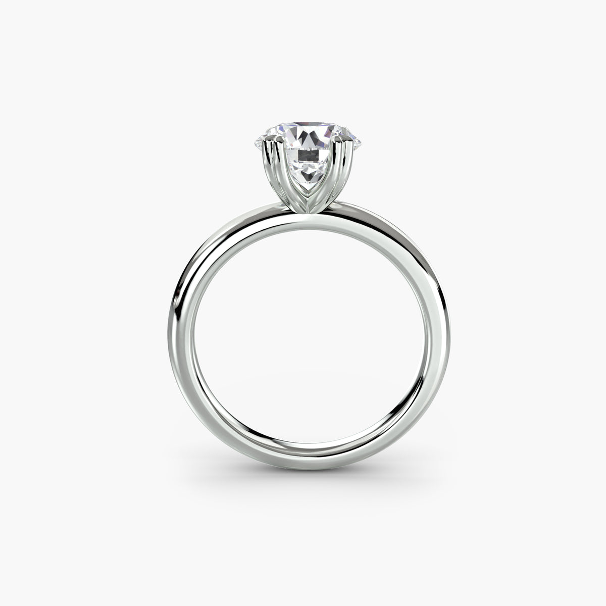 Butterfly Claw Solitaire Ring
