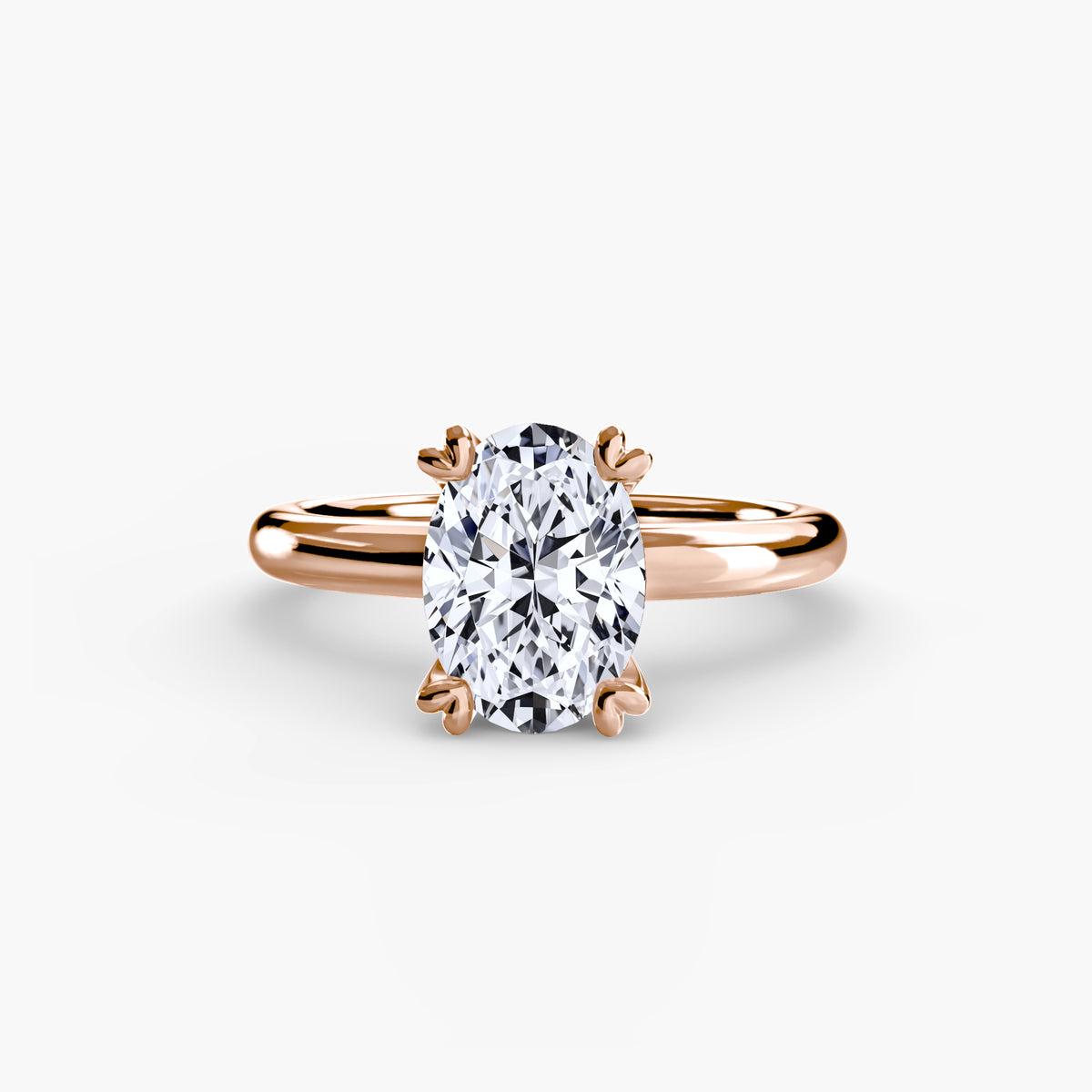Butterfly Claw Solitaire Ring