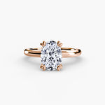 Butterfly Claw Solitaire Ring