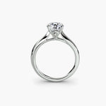 Four Claw Diamond Solitaire Ring