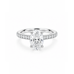 2.24ct Oval Solitaire in Platinum