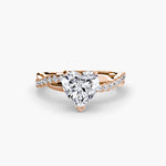 Twist Pavé Diamond Ring