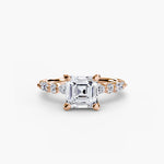 Solitaire with Marquise & Round Sides