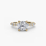 Solitaire with Marquise & Round Sides