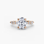 Solitaire with Marquise & Round Sides