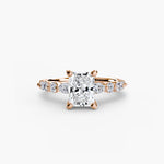 Solitaire with Marquise & Round Sides