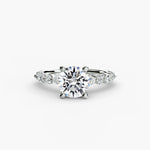 Solitaire with Marquise & Round Sides