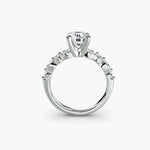 Solitaire with Marquise & Round Sides