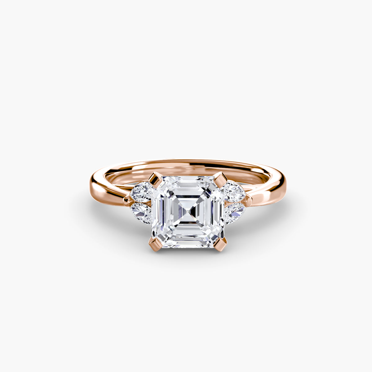 Solitaire with Marquise Accent sides