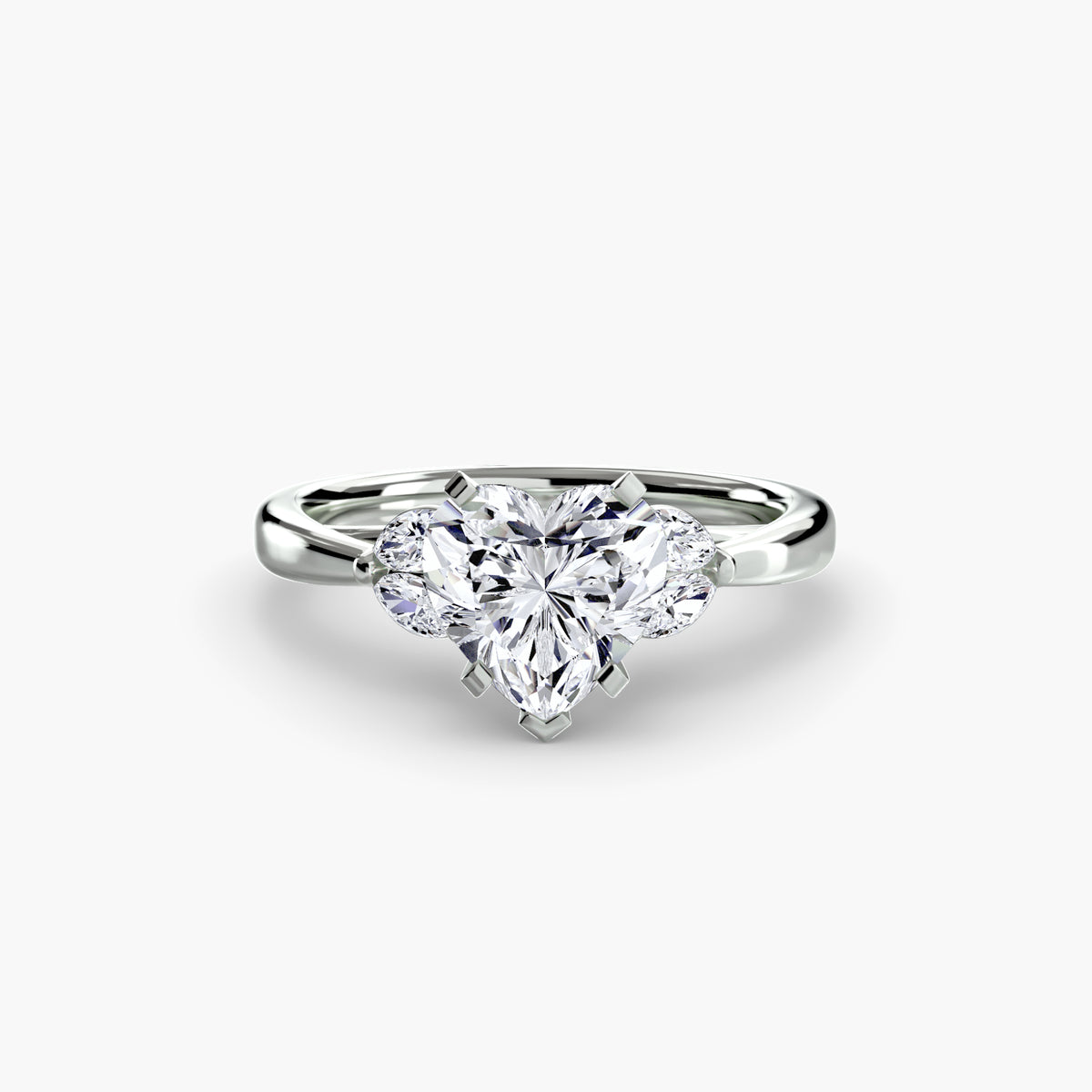 Solitaire with Marquise Accent sides