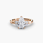 Solitaire with Marquise Accent sides
