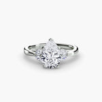 Solitaire with Marquise Accent sides