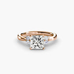 Solitaire with Marquise Accent sides