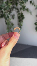 5 Asscher cut Lab Diamond Eternity ring